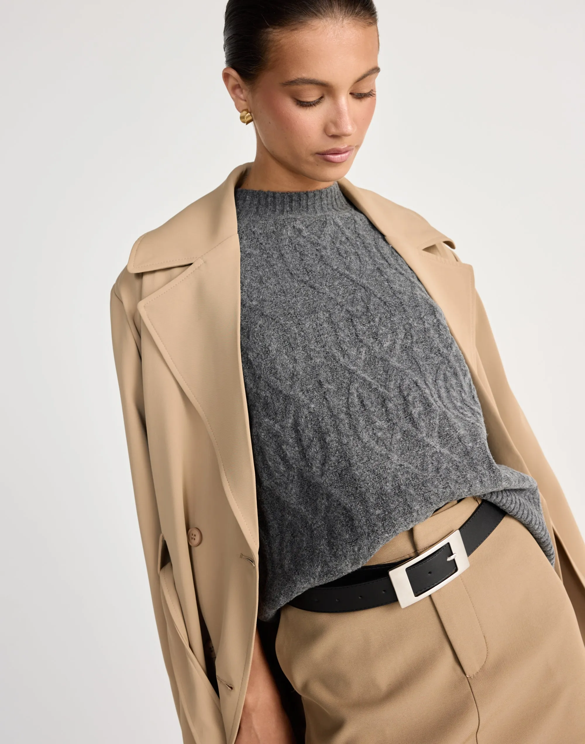 Oriana Vest (Slate) sold by Charcoal Clothing product image thumbnail 3