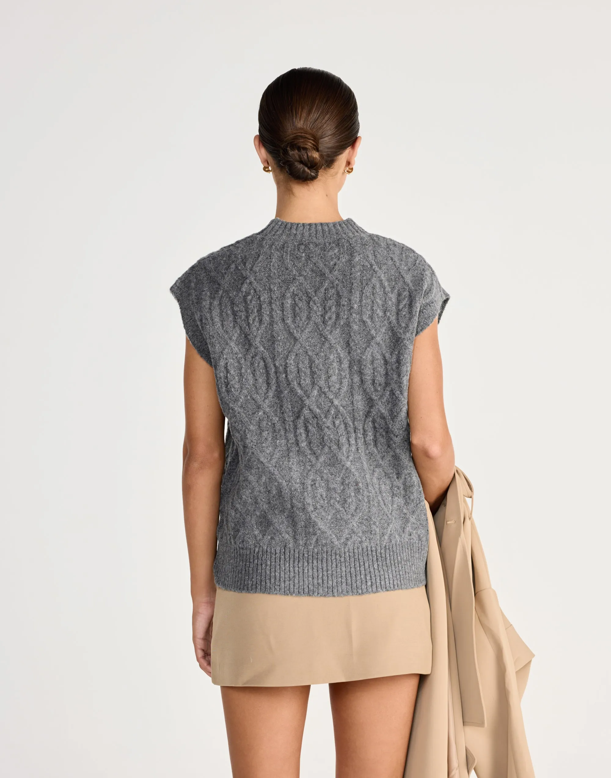 Oriana Vest (Slate) sold by Charcoal Clothing product image thumbnail 5