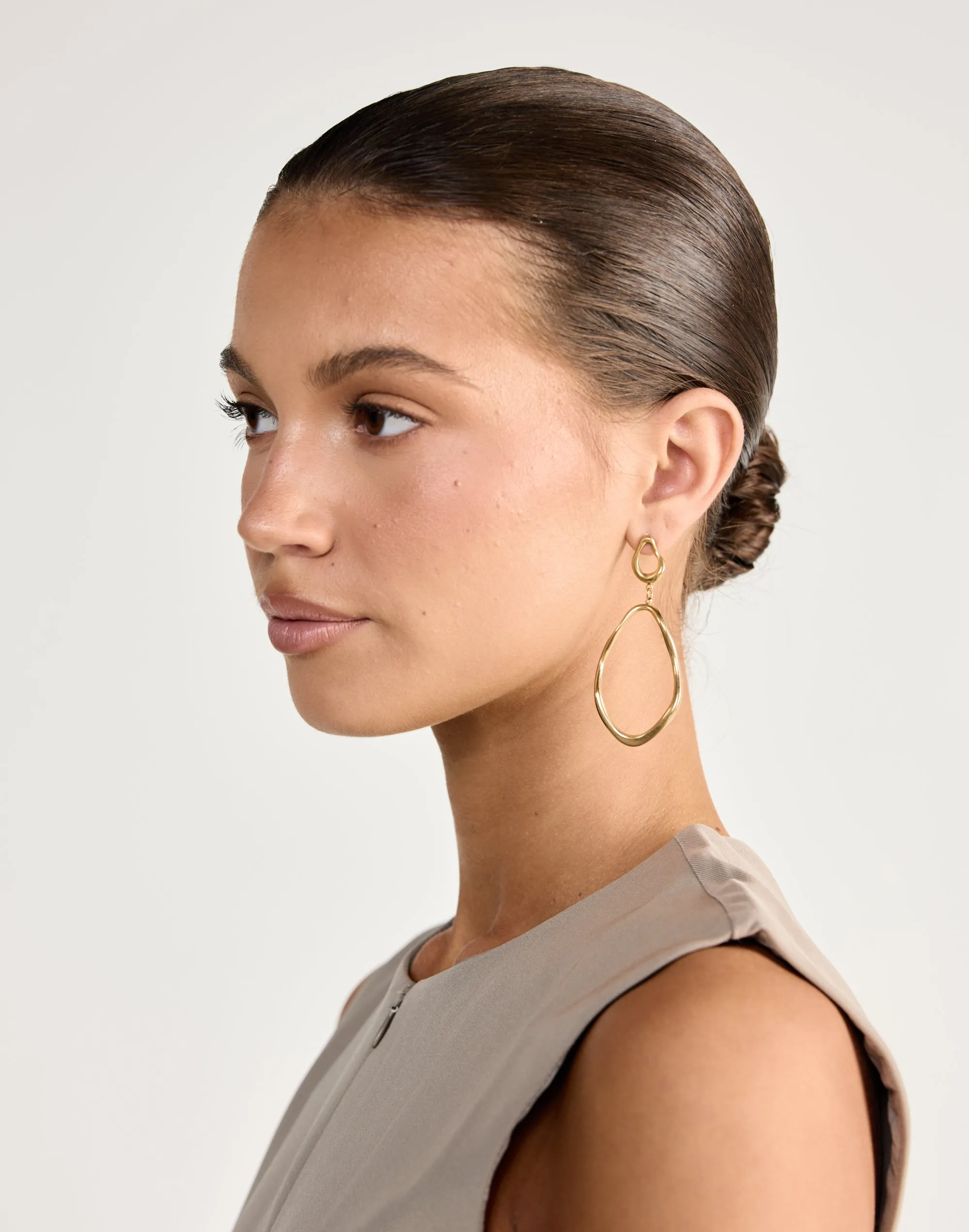 Lucienne Earrings (Gold) sold by Charcoal Clothing product image thumbnail 2