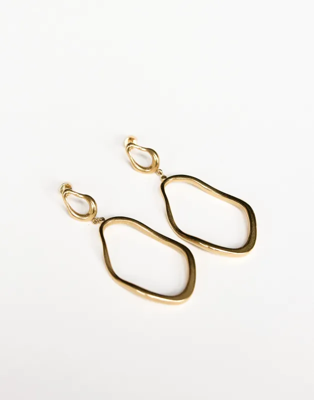 Lucienne Earrings (Gold) sold by Charcoal Clothing