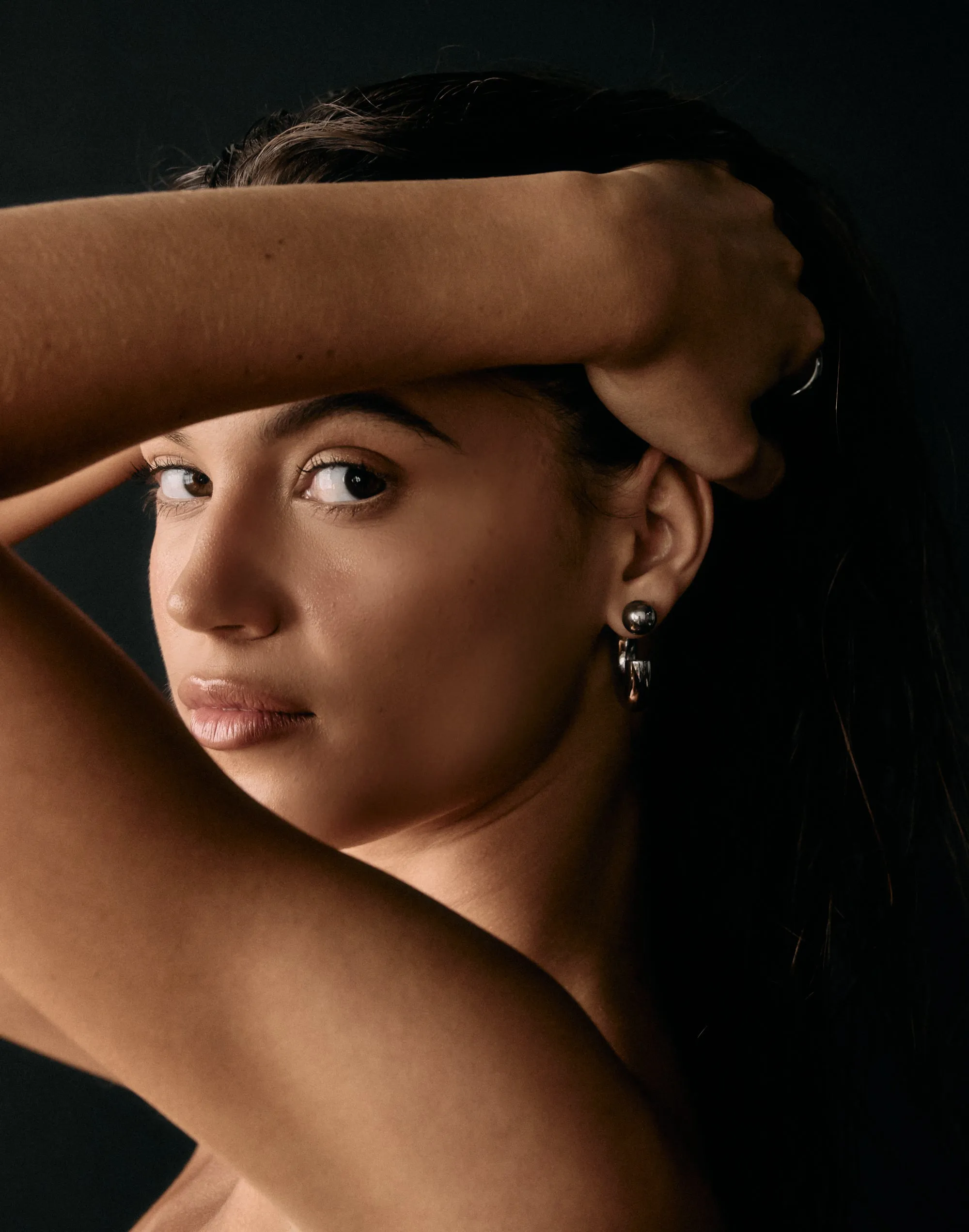 Esmara Earrings (Silver) sold by Charcoal Clothing product image thumbnail 4