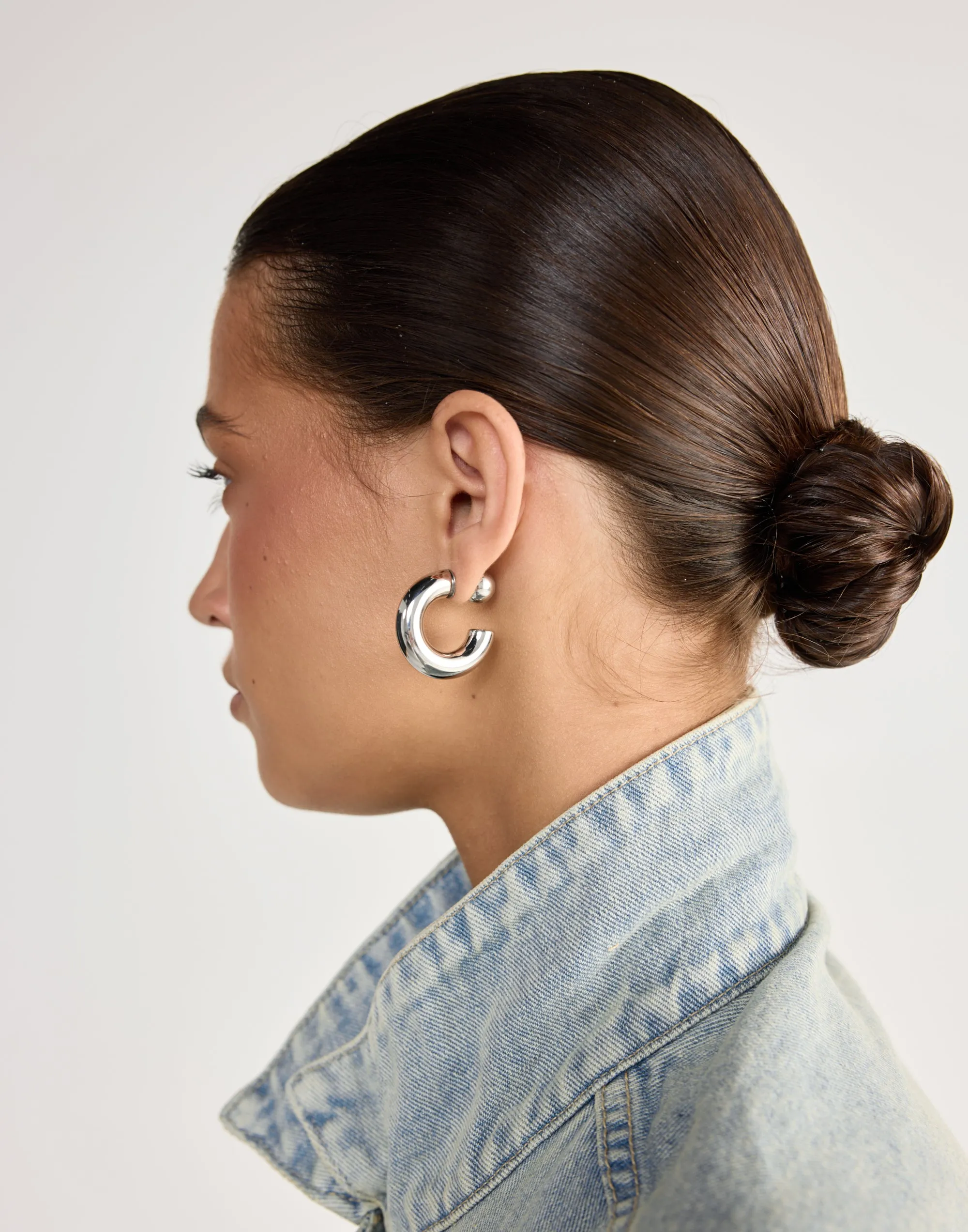 Esmara Earrings (Silver) sold by Charcoal Clothing product image thumbnail 3