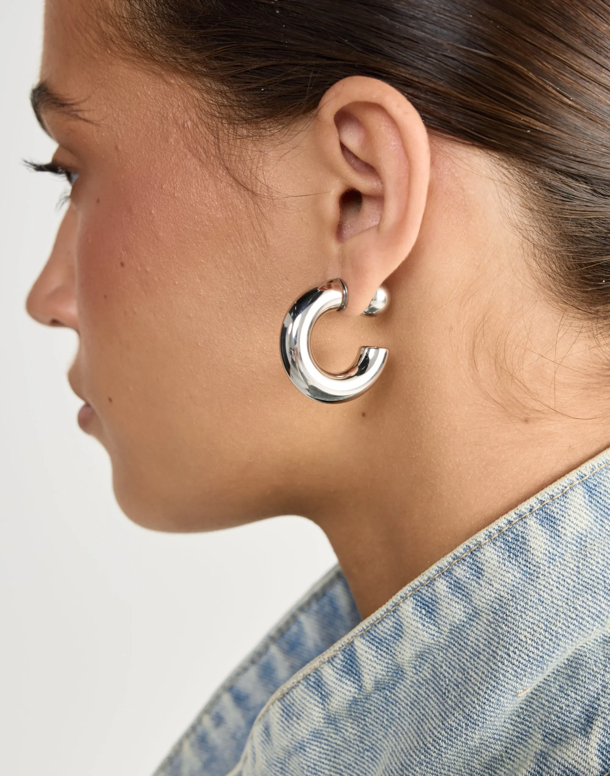 Esmara Earrings (Silver) sold by Charcoal Clothing product image thumbnail 2