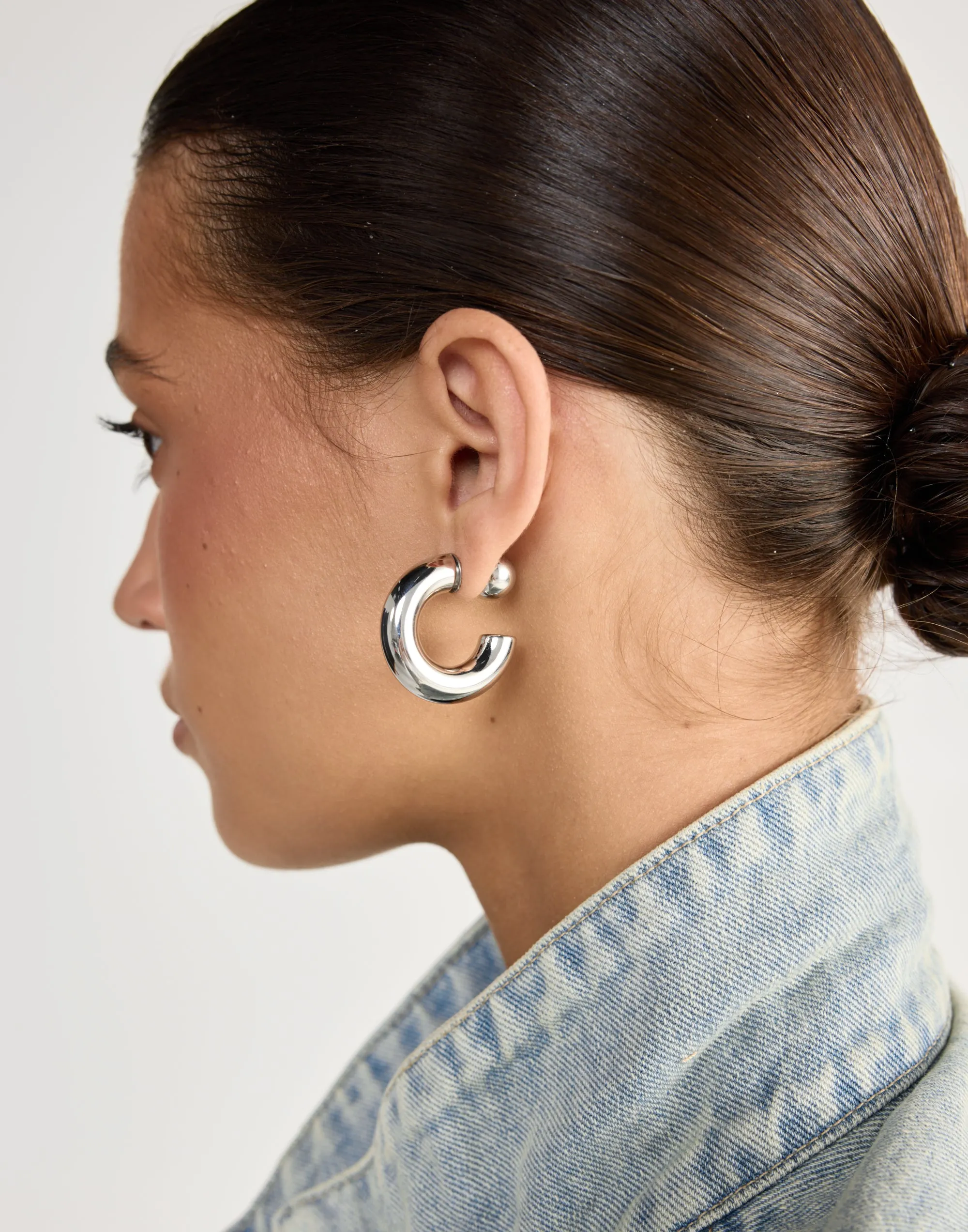 Esmara Earrings (Silver) sold by Charcoal Clothing product image thumbnail 5