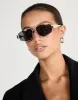 The Earle Sunglasses (Silver Smoke) - By Banbé sold by Charcoal Clothing