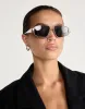 The Earle Sunglasses (Silver Smoke) - By Banbé sold by Charcoal Clothing