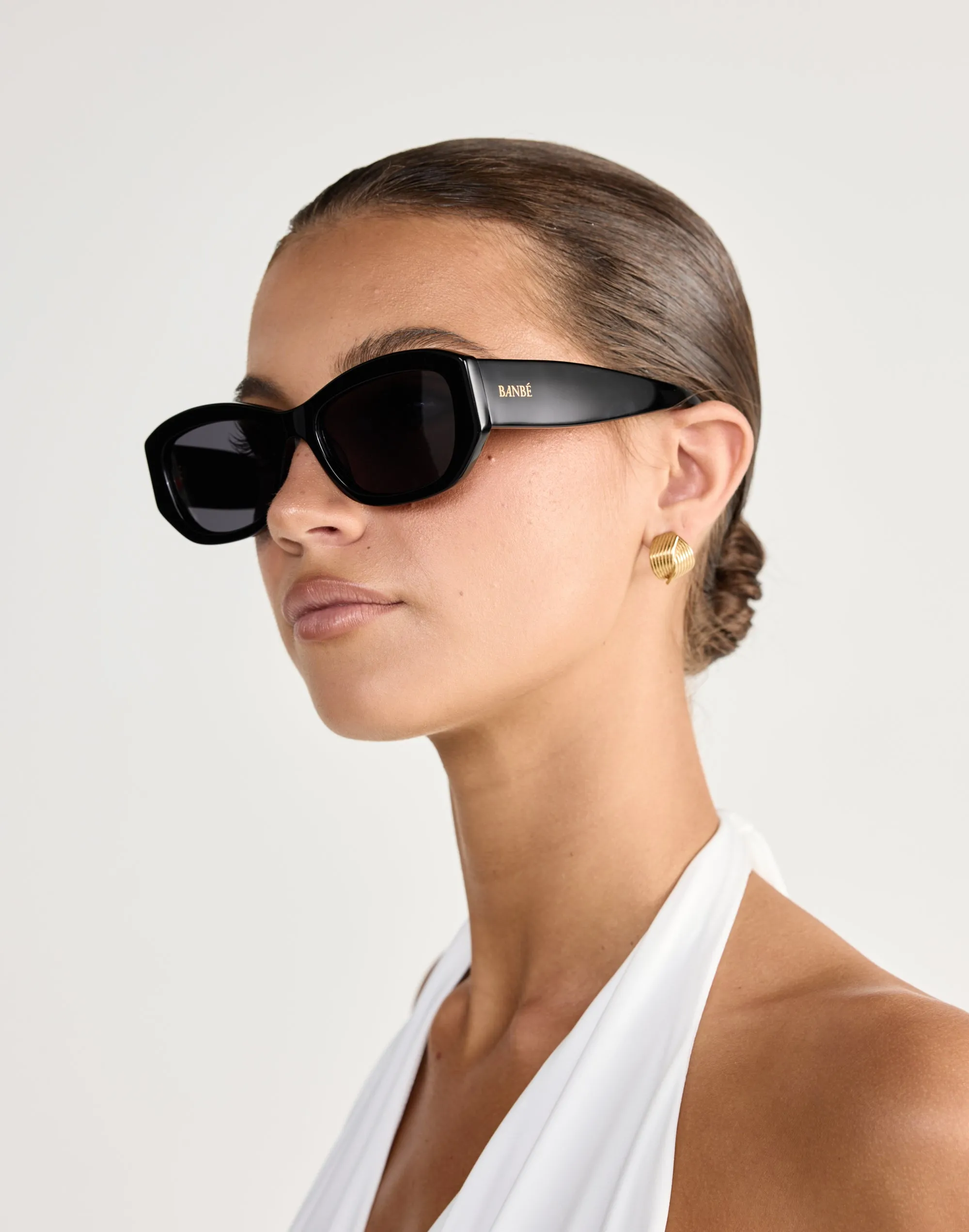 The Diaz Sunglasses (Black-Black) - By Banbé sold by Charcoal Clothing product image thumbnail 4