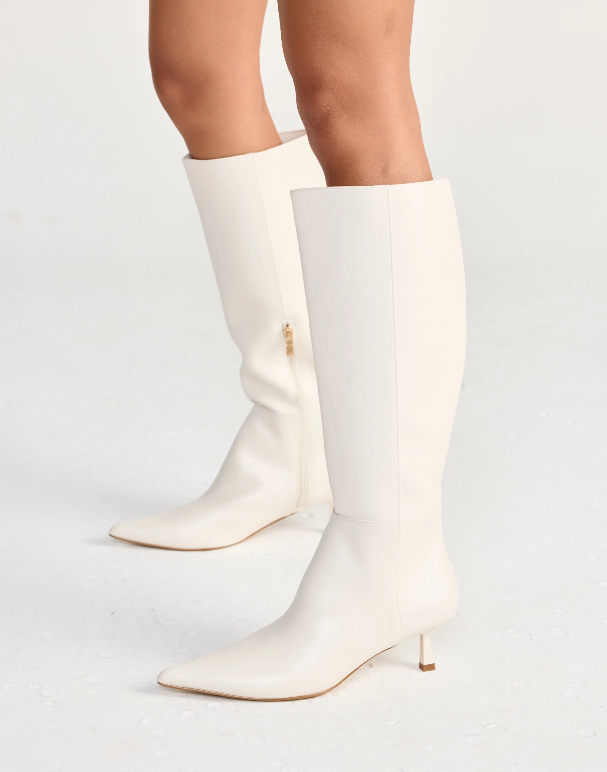 Linnea Boots (Ivory) - By Billini sold by Charcoal Clothing product image thumbnail 2