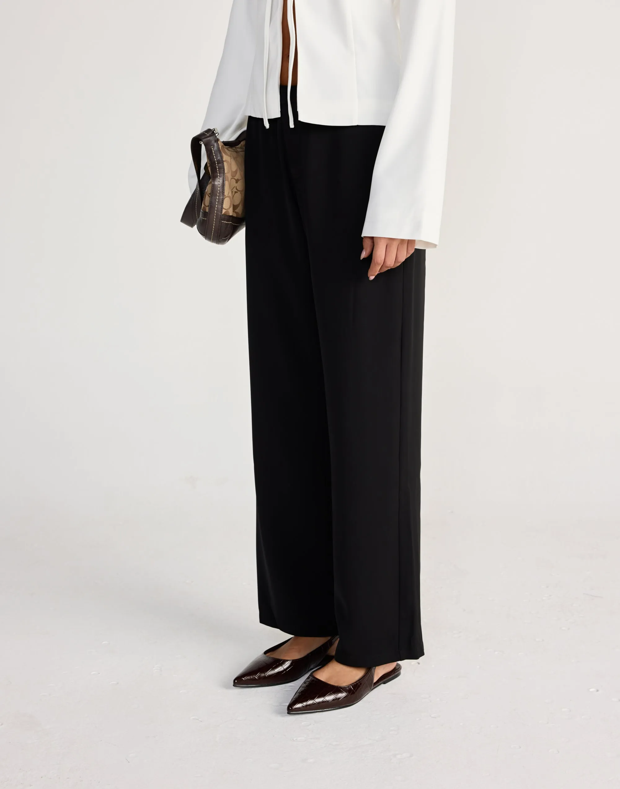 Henna Flats (Dark Cacao Patent Croc) - By Billini sold by Charcoal Clothing product image thumbnail 5