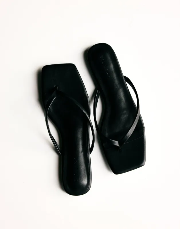 Tove Thongs (Black) - By Billini sold by Charcoal Clothing