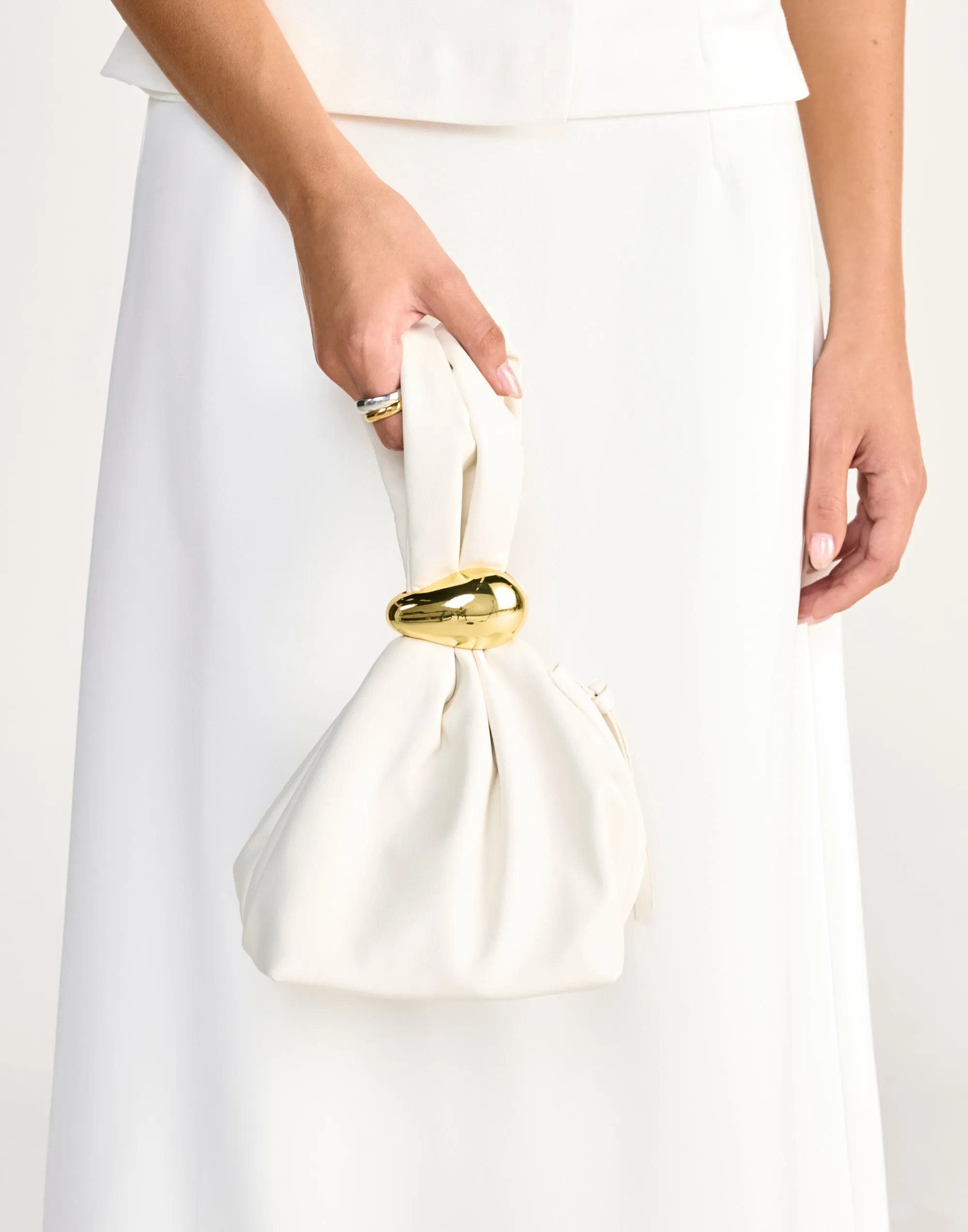 Lucia Handle Bag (Bone) - By Billini sold by Charcoal Clothing product image thumbnail 2