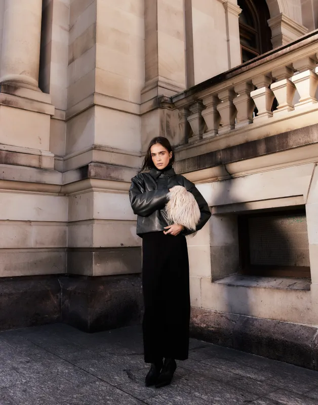 Giana Maxi Skirt (Black) sold by Charcoal Clothing