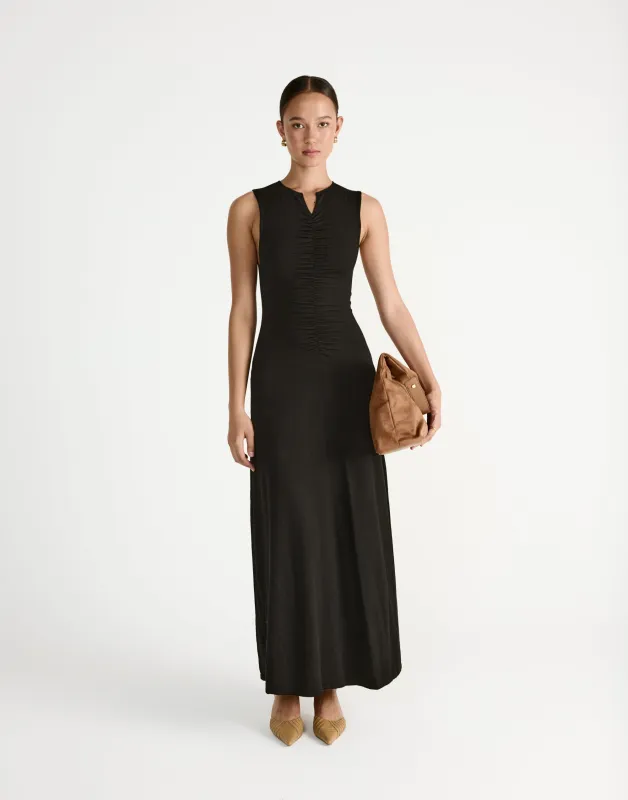 Laney Maxi Dress (Black) sold by Charcoal Clothing