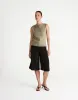 Wynter Top (Dusty Olive) sold by Charcoal Clothing
