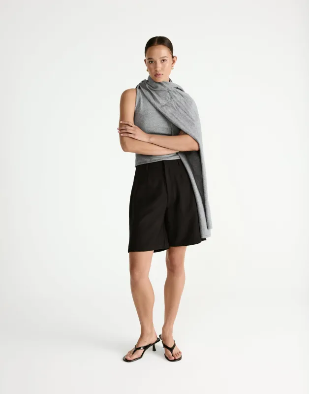 Kensington Top (Grey Marle) sold by Charcoal Clothing