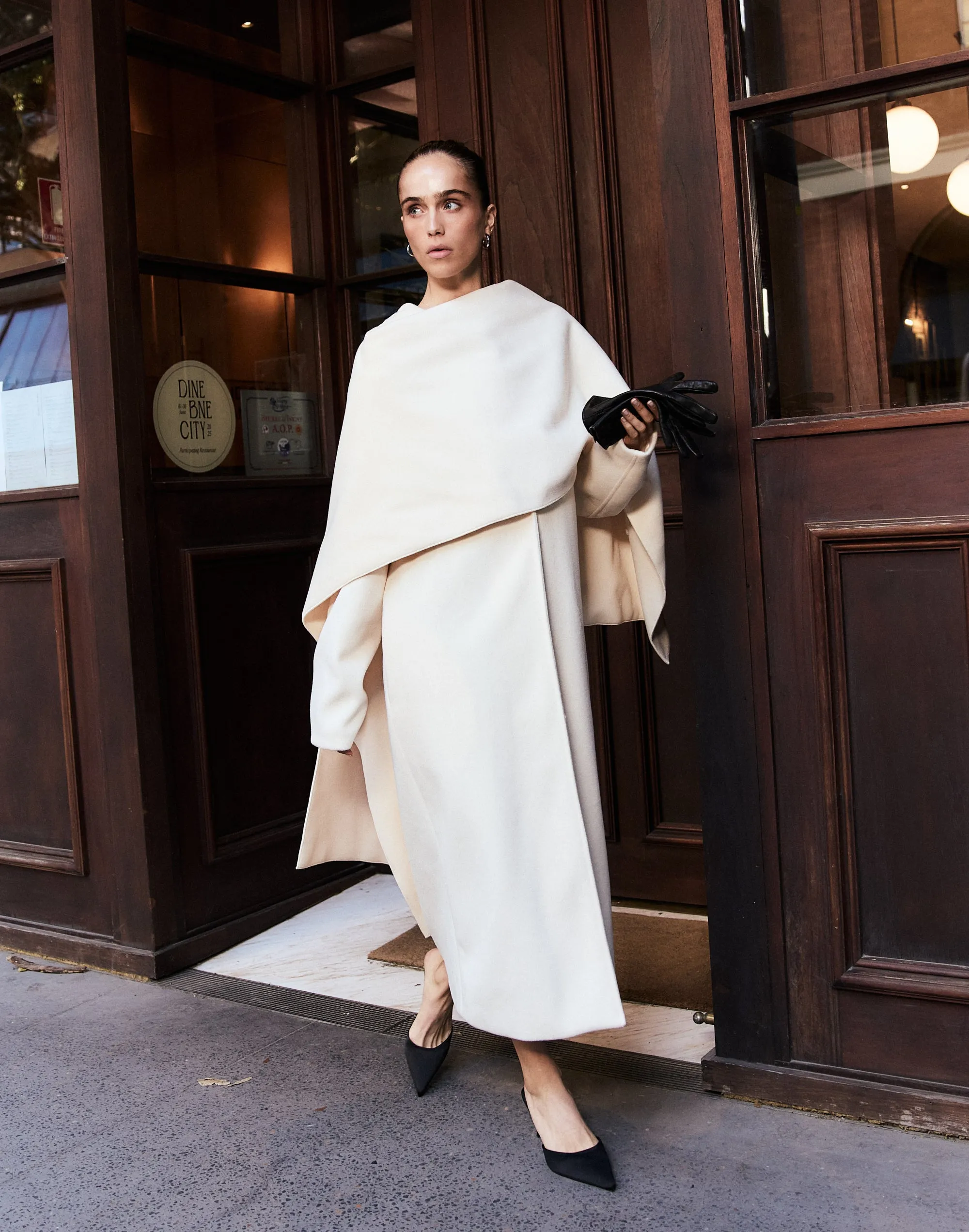 Myers Coat (Cream) sold by Charcoal Clothing product image thumbnail 4
