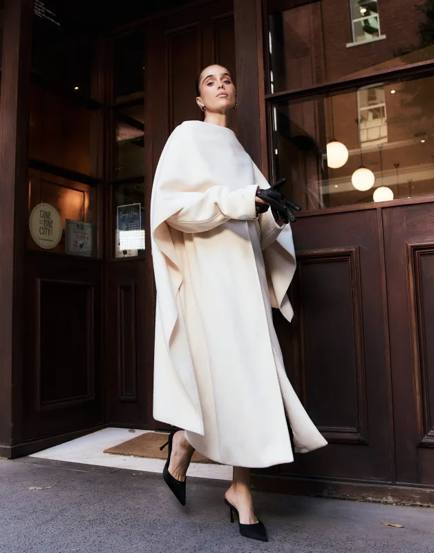 Myers Coat (Cream) sold by Charcoal Clothing