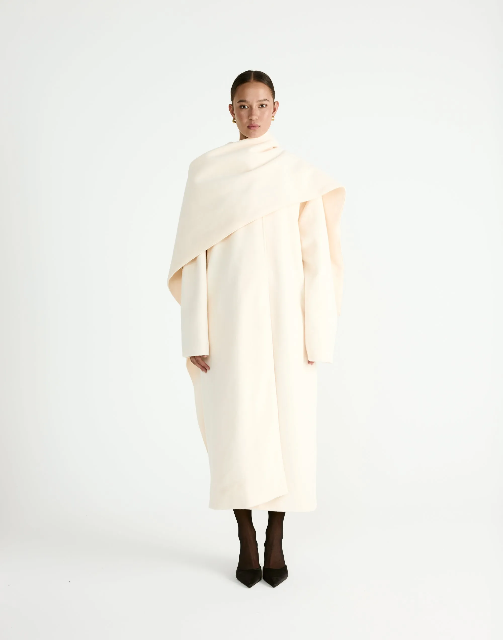 Myers Coat (Cream) sold by Charcoal Clothing product image thumbnail 2