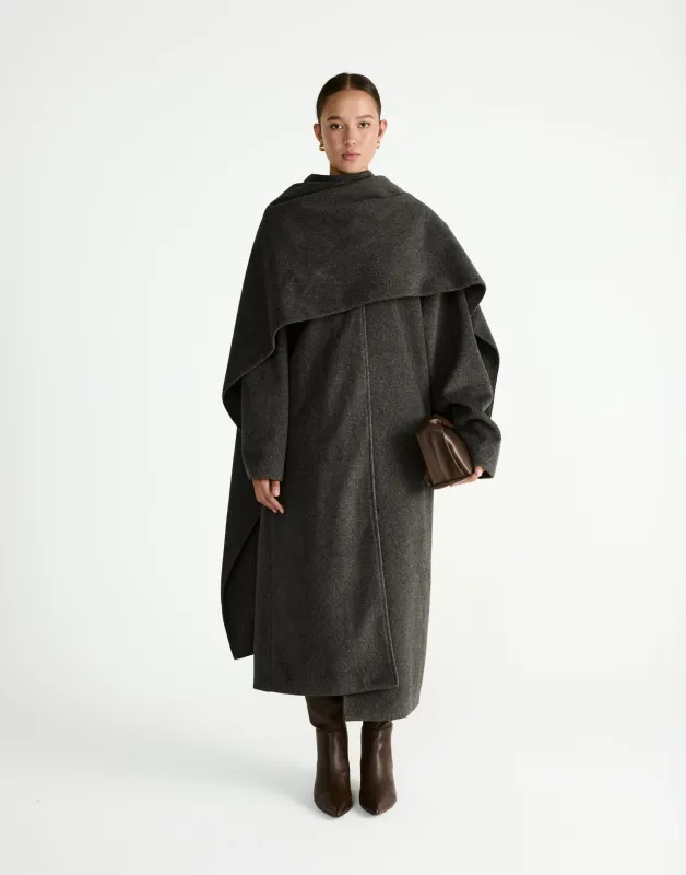 Myers Coat (Slate) sold by Charcoal Clothing