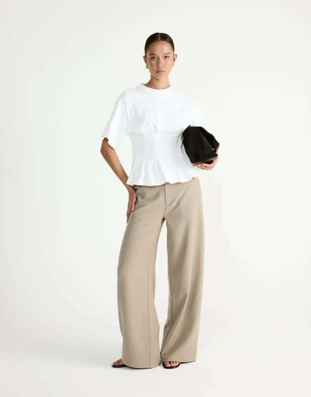 Darby Pants (Dusty Sage) sold by Charcoal Clothing