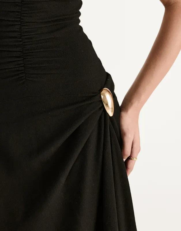 Cathie Brooch (Gold) sold by Charcoal Clothing