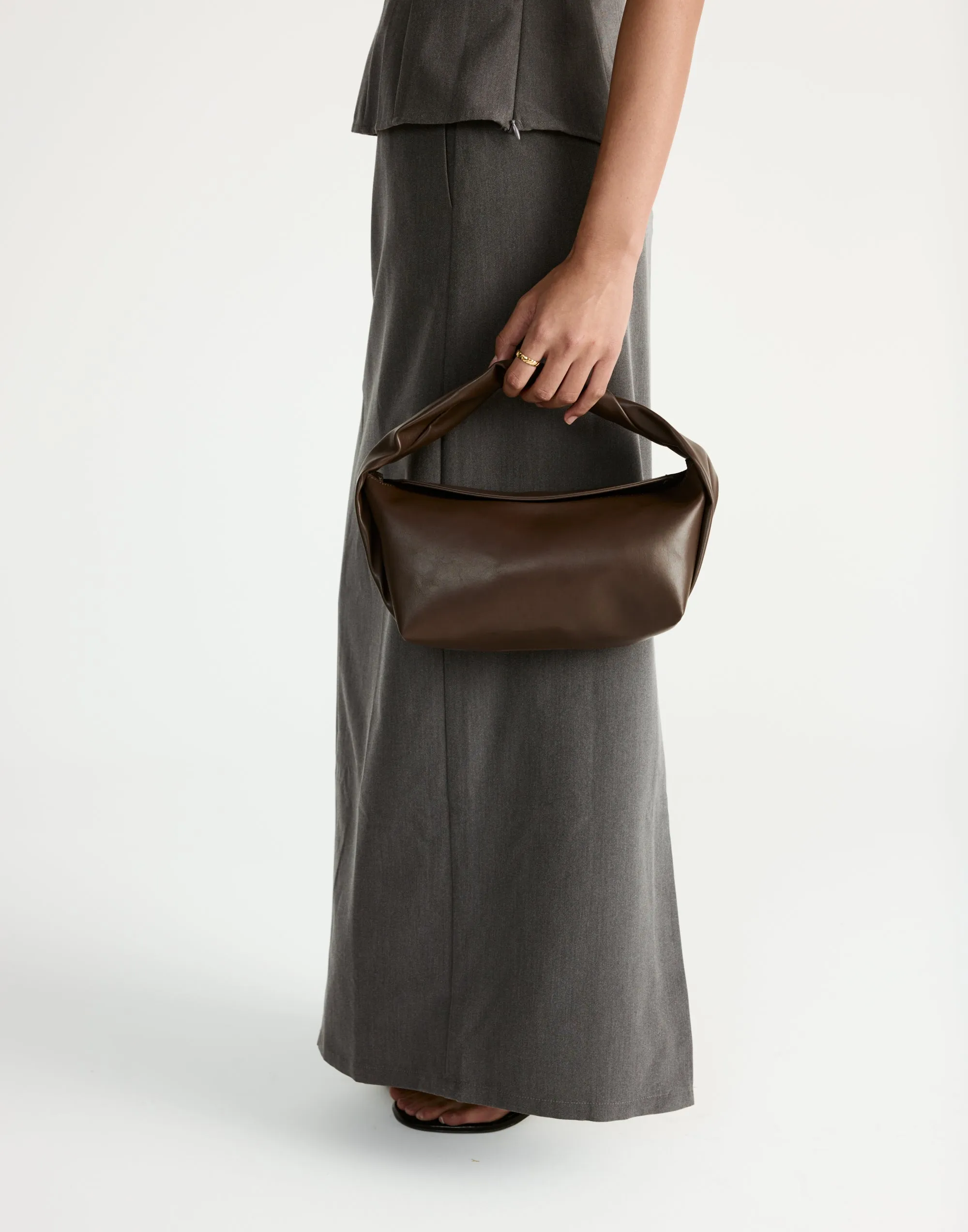 Olive Handle Bag (Chocolate) - By Billini sold by Charcoal Clothing product image thumbnail 3