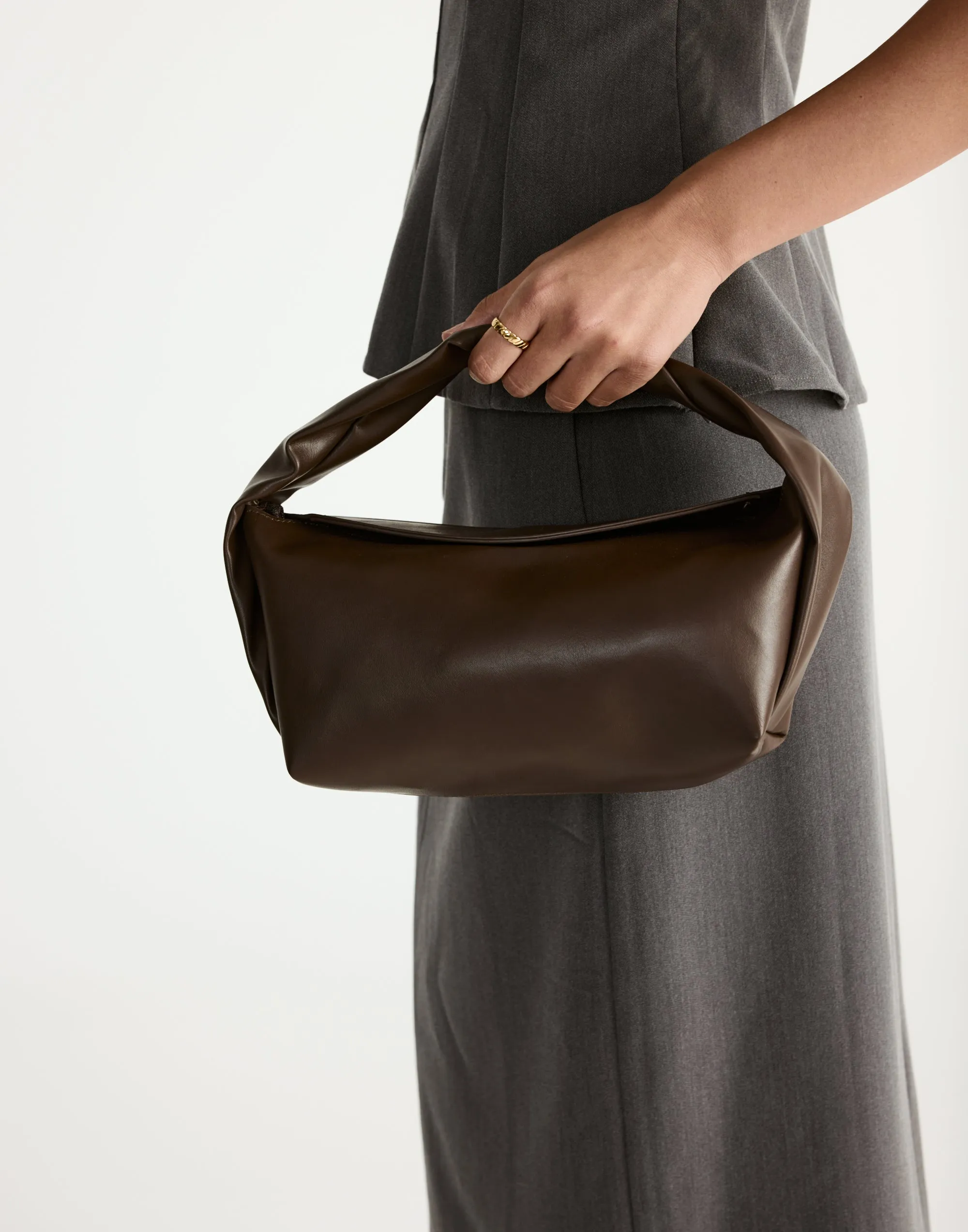 Olive Handle Bag (Chocolate) - By Billini sold by Charcoal Clothing product image thumbnail 2