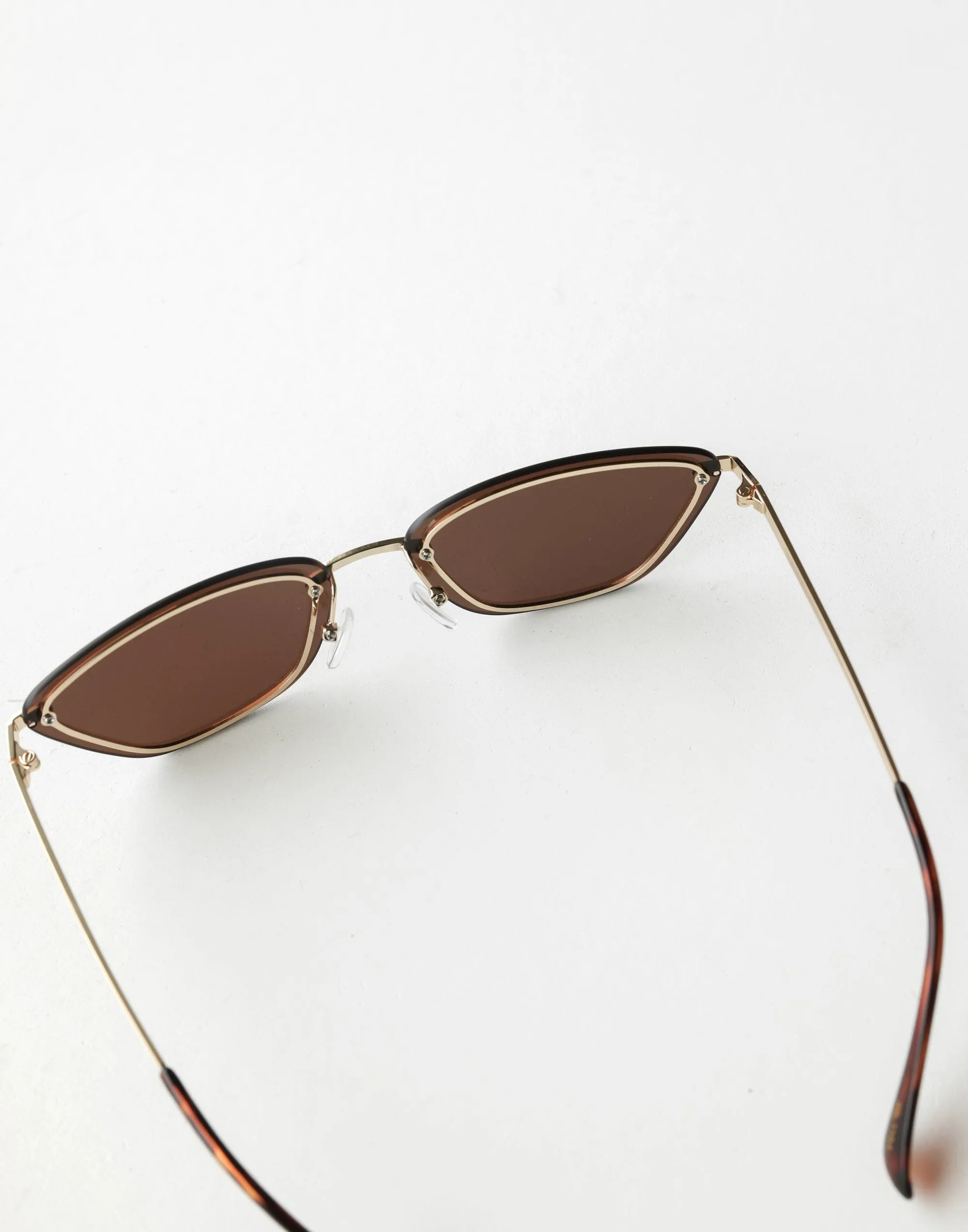 The Chandra Sunglasses (Light Gold Chocolate) - By Banbé sold by Charcoal Clothing product image thumbnail 2