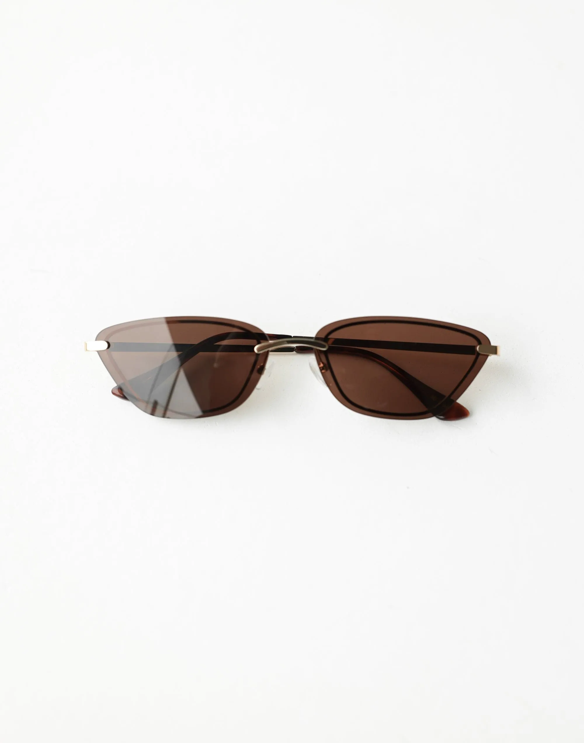 The Chandra Sunglasses (Light Gold Chocolate) - By Banbé sold by Charcoal Clothing product image thumbnail 3