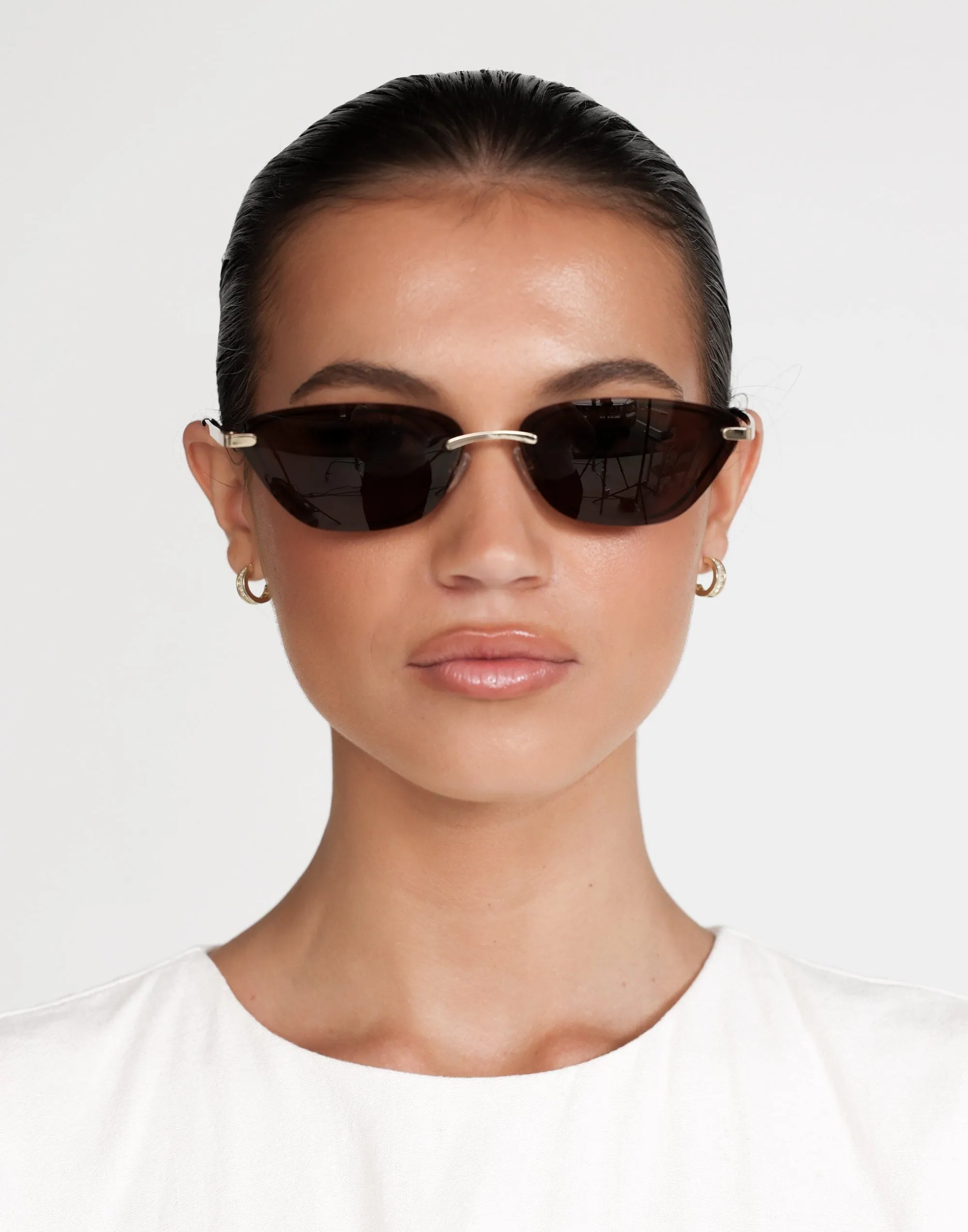 The Chandra Sunglasses (Light Gold Chocolate) - By Banbé sold by Charcoal Clothing product image thumbnail 4