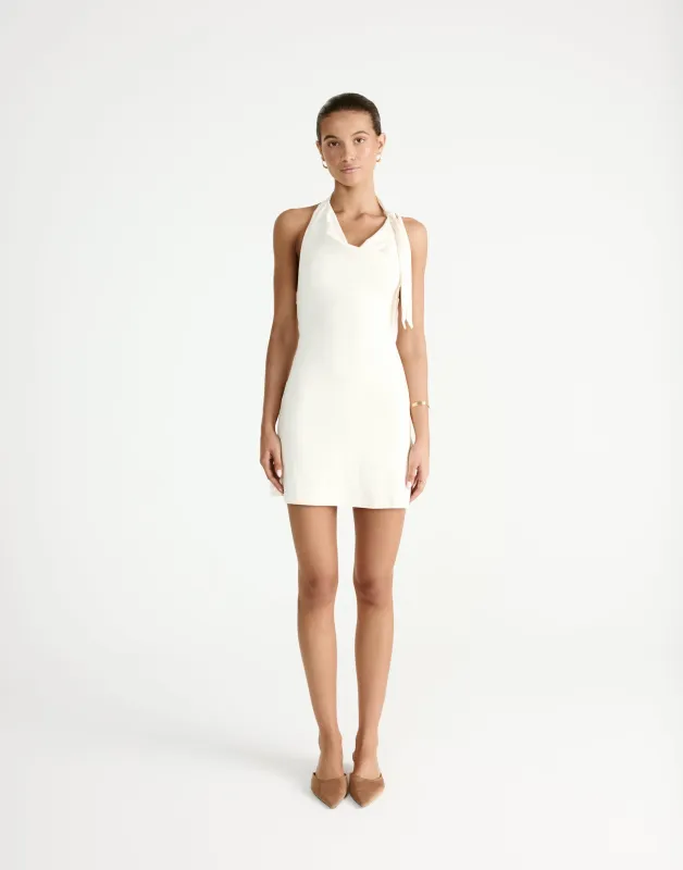 Jairo Mini Dress (Oat) sold by Charcoal Clothing