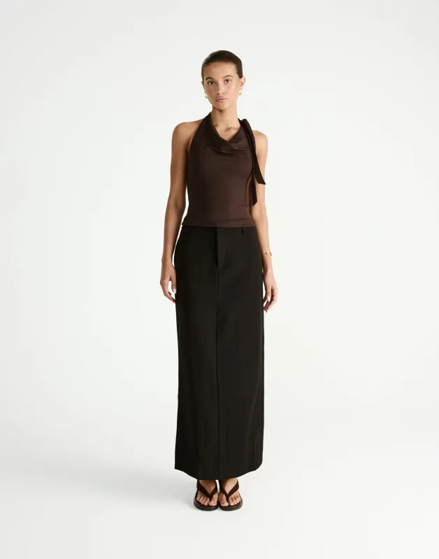 Jairo Top (Chocolate) sold by Charcoal Clothing