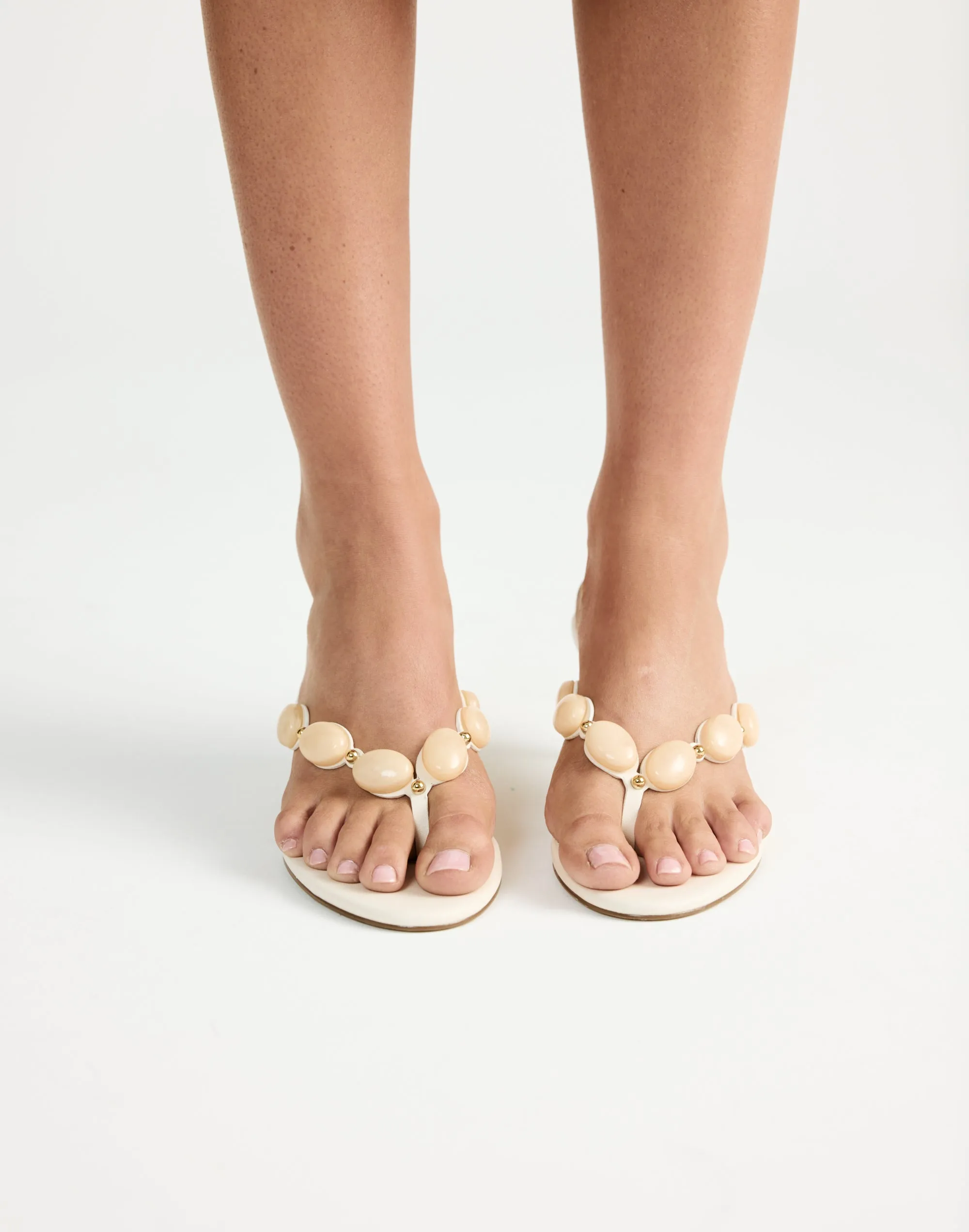 Gema Heels (Bone) - By Billini sold by Charcoal Clothing product image thumbnail 4