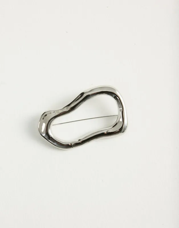 Tayla Brooch (Silver) sold by Charcoal Clothing
