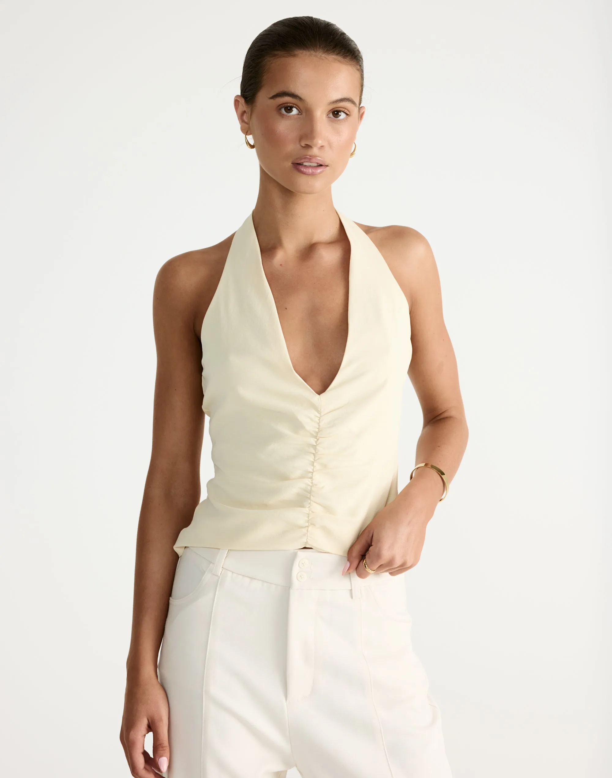 Shai Top (Butter) sold by Charcoal Clothing product image thumbnail 5