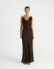 Adley Maxi Dress (Chocolate) sold by Charcoal Clothing