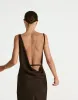 Adley Maxi Dress (Chocolate) sold by Charcoal Clothing