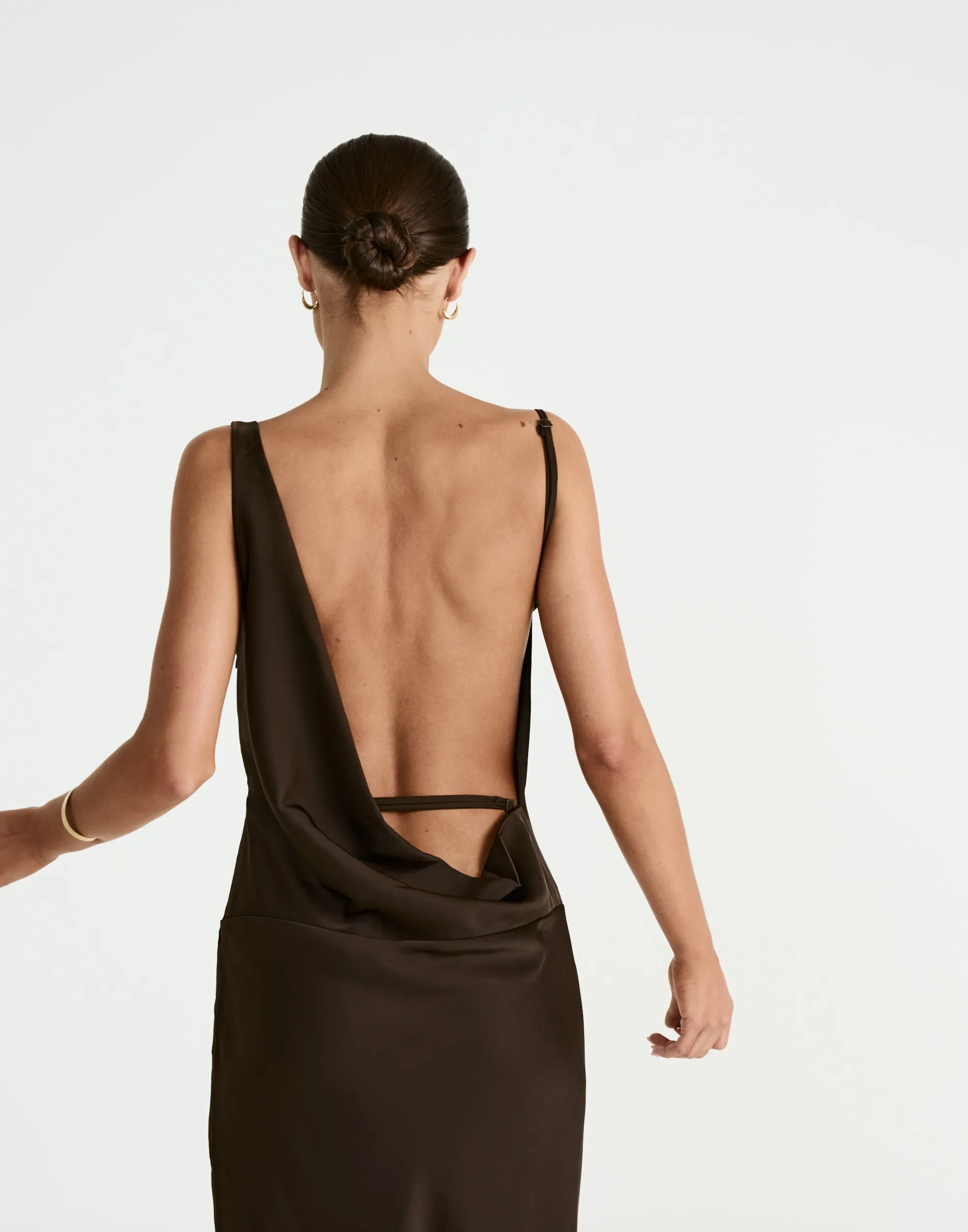 Adley Maxi Dress (Chocolate) sold by Charcoal Clothing product image thumbnail 4