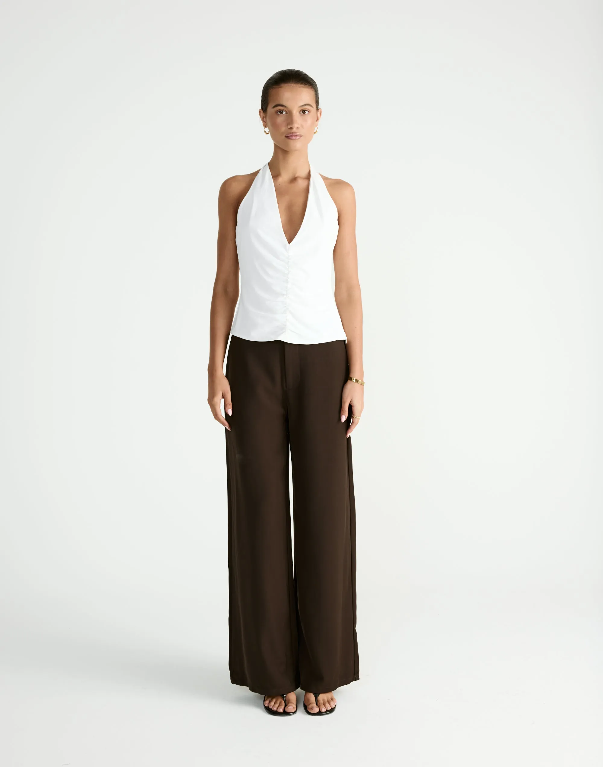 Darby Pants (Chocolate) sold by Charcoal Clothing product image thumbnail 4