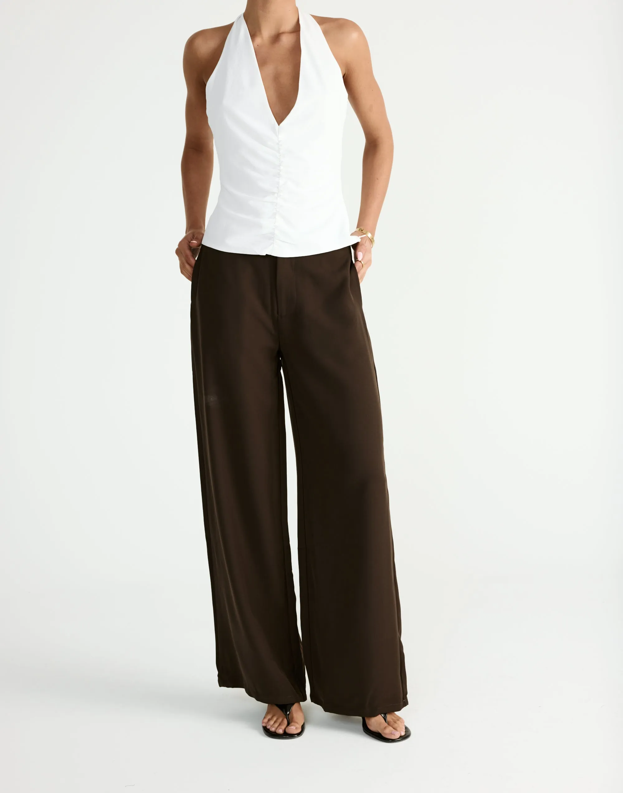 Darby Pants (Chocolate) sold by Charcoal Clothing product image thumbnail 5