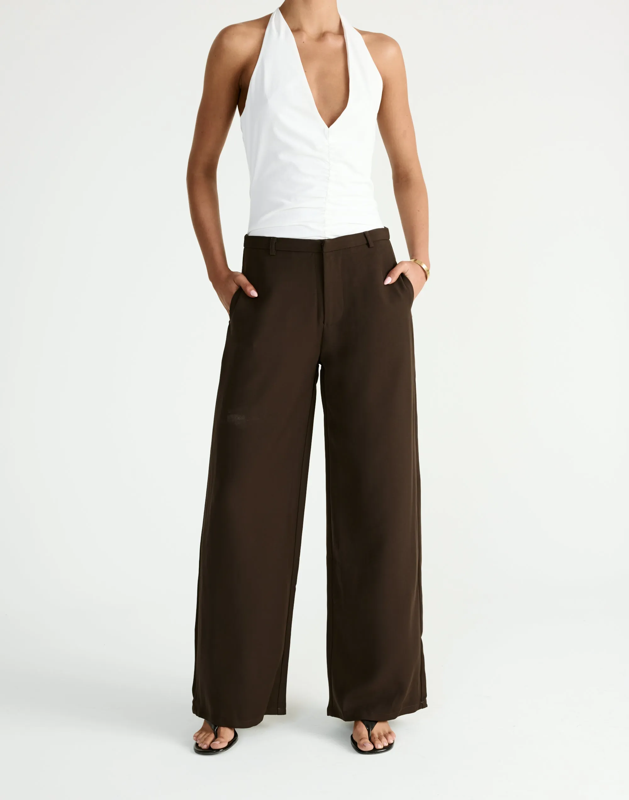 Darby Pants (Chocolate) sold by Charcoal Clothing product image thumbnail 3