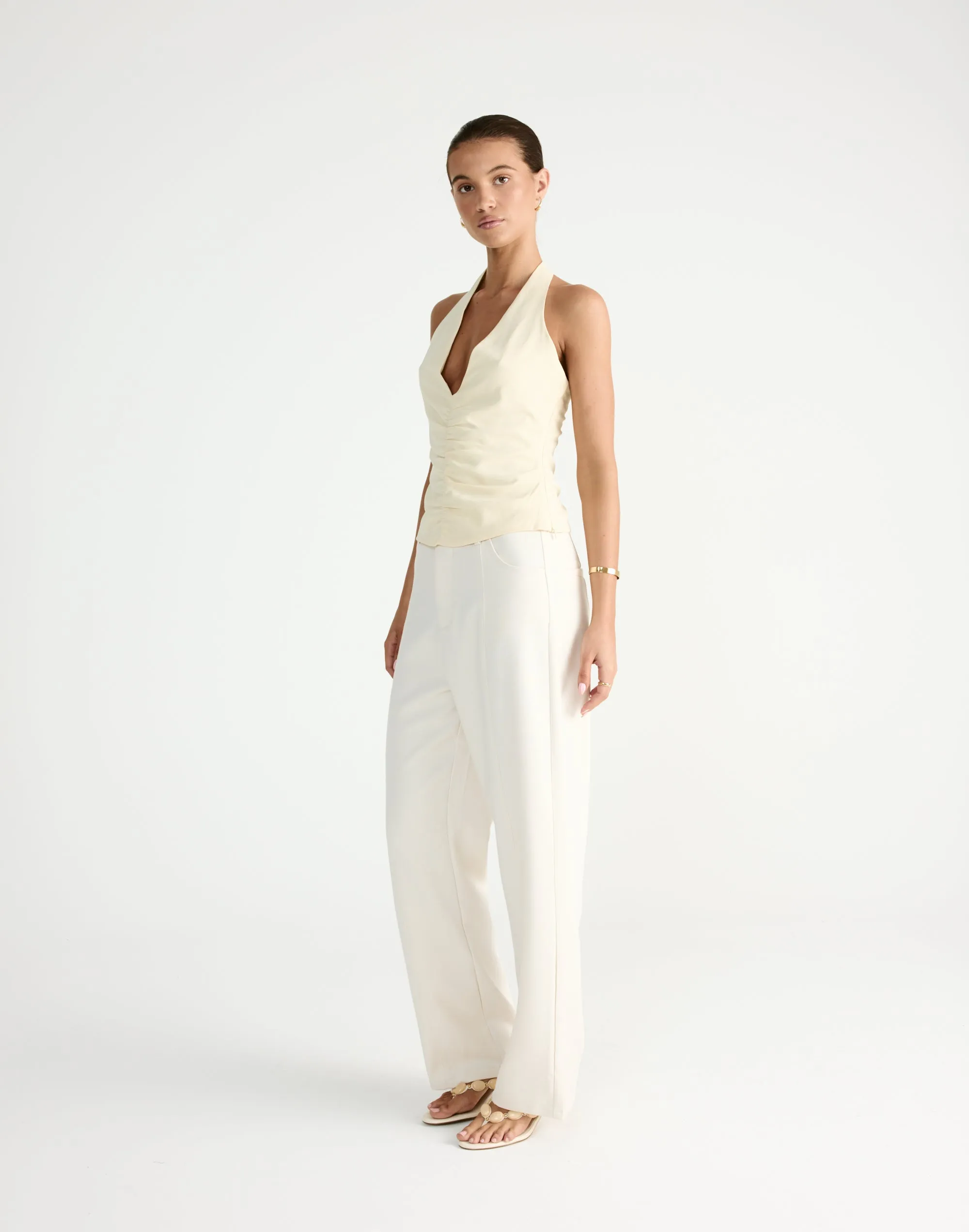 Keane Pants (Oat) sold by Charcoal Clothing product image thumbnail 5