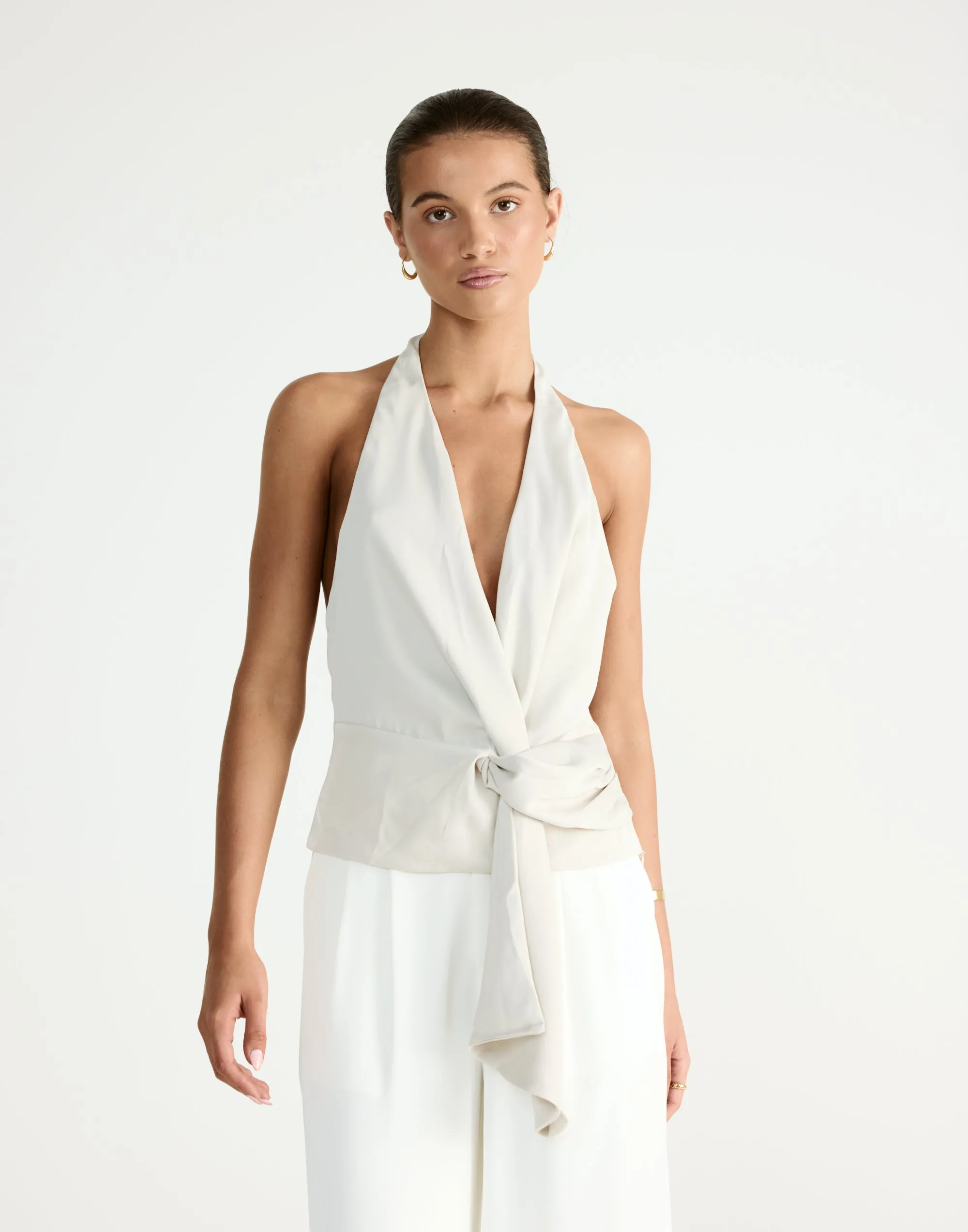 Belinda Top (Oat) sold by Charcoal Clothing product image thumbnail 3