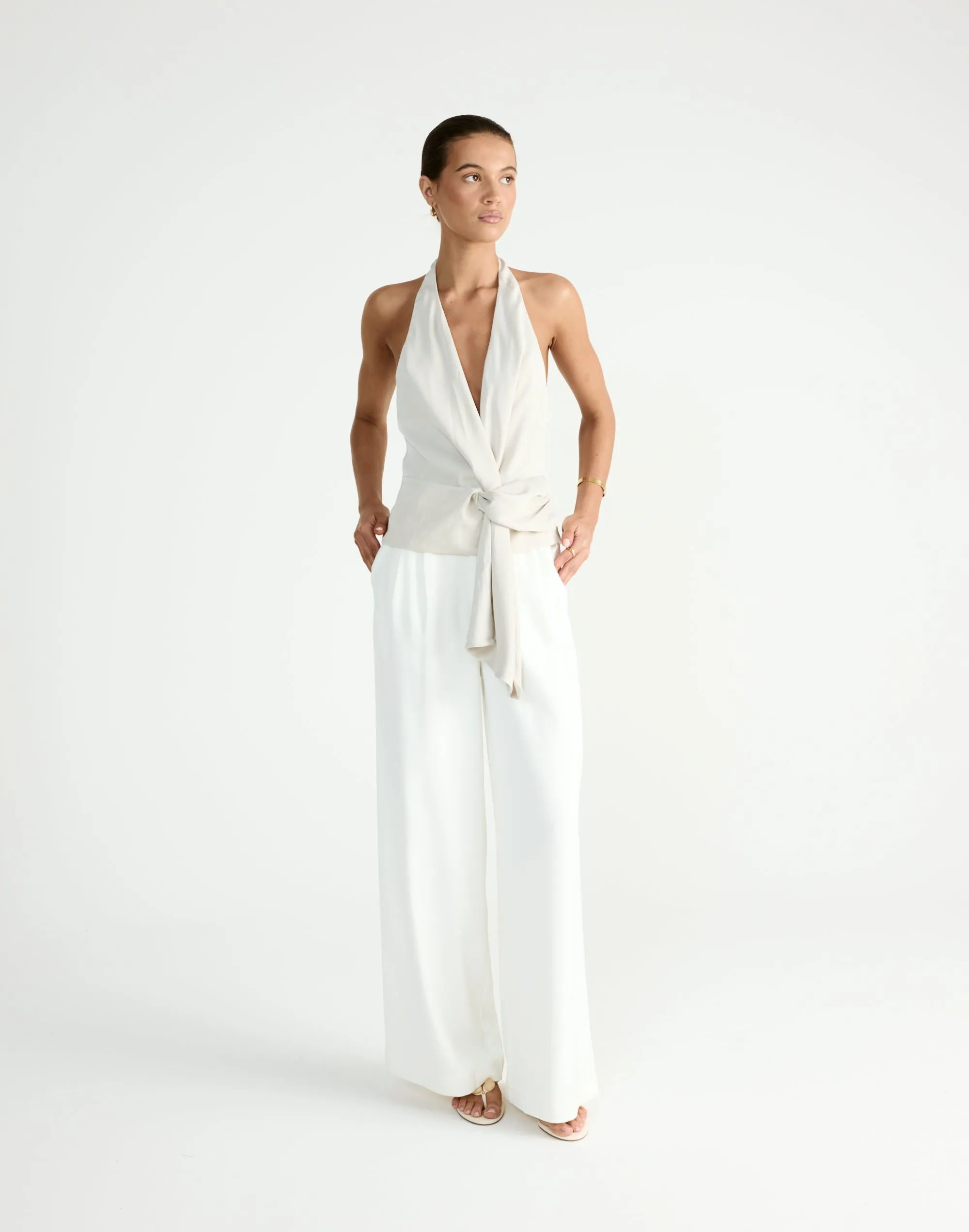 Belinda Top (Oat) sold by Charcoal Clothing product image thumbnail 5