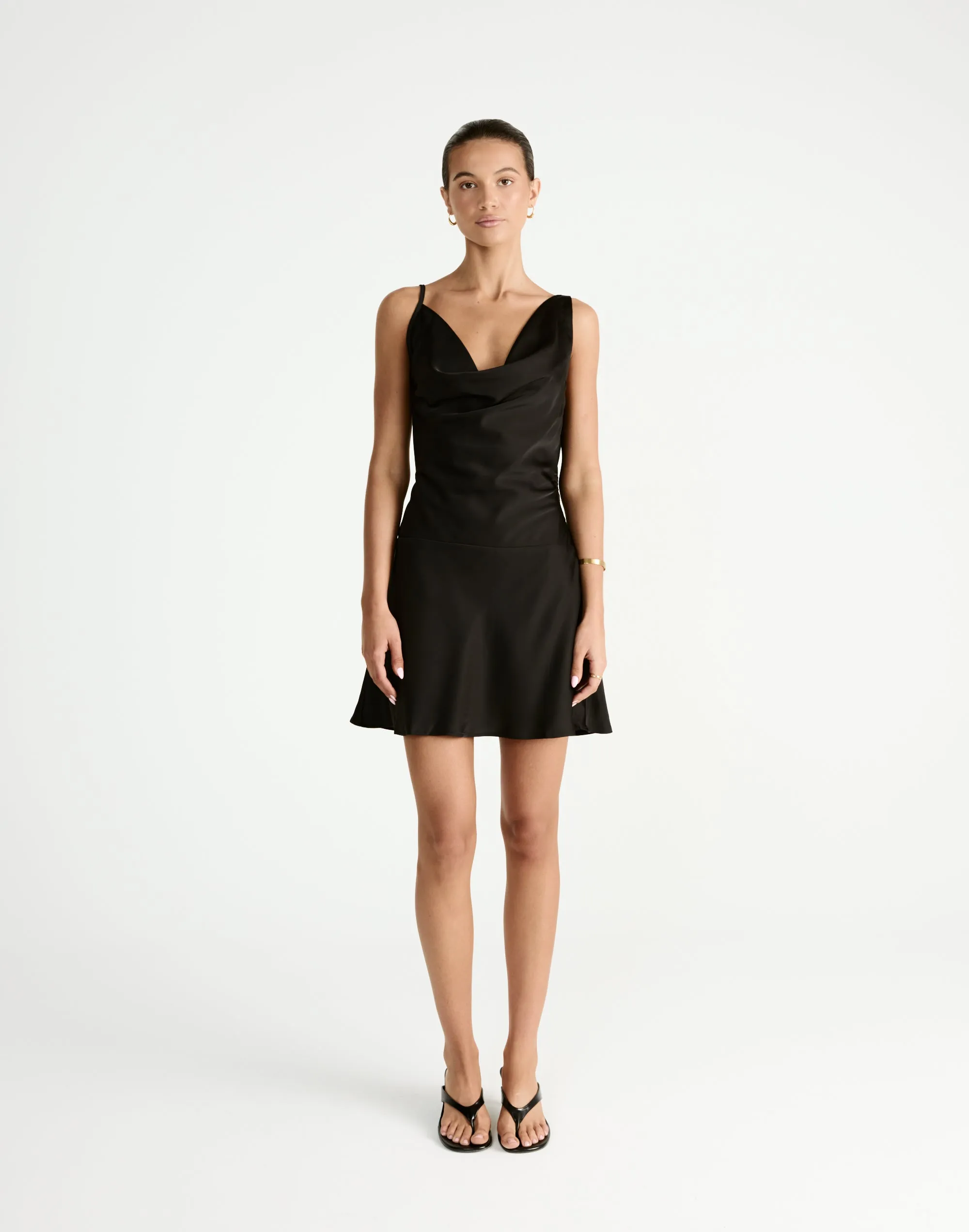 Adley Mini Dress (Black) sold by Charcoal Clothing