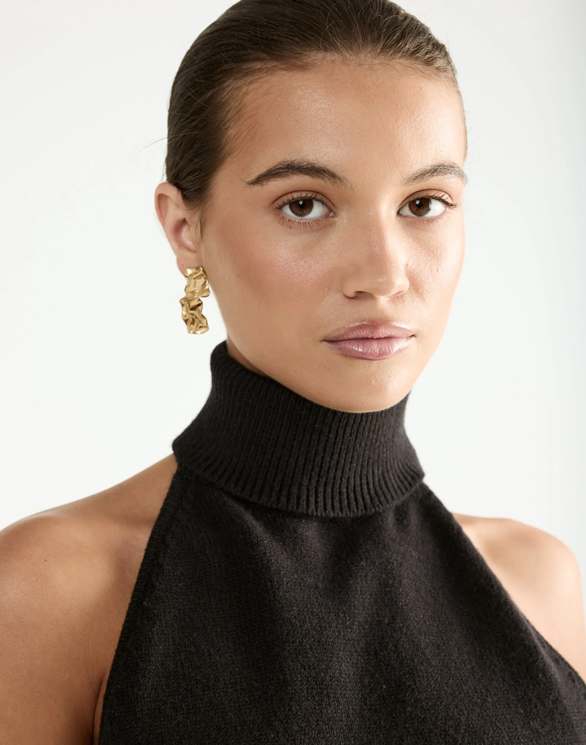 Solene Earrings (Gold) sold by Charcoal Clothing product image thumbnail 5