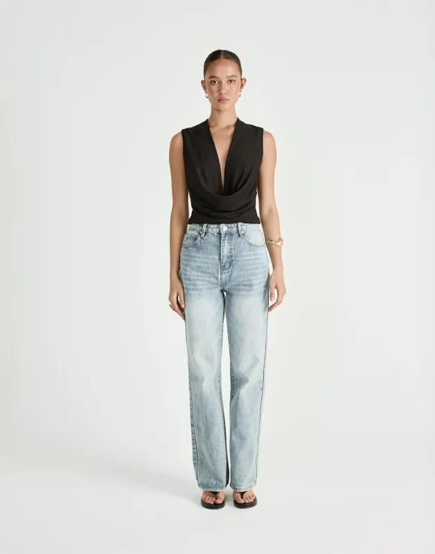 Dimitri Top (Black) sold by Charcoal Clothing