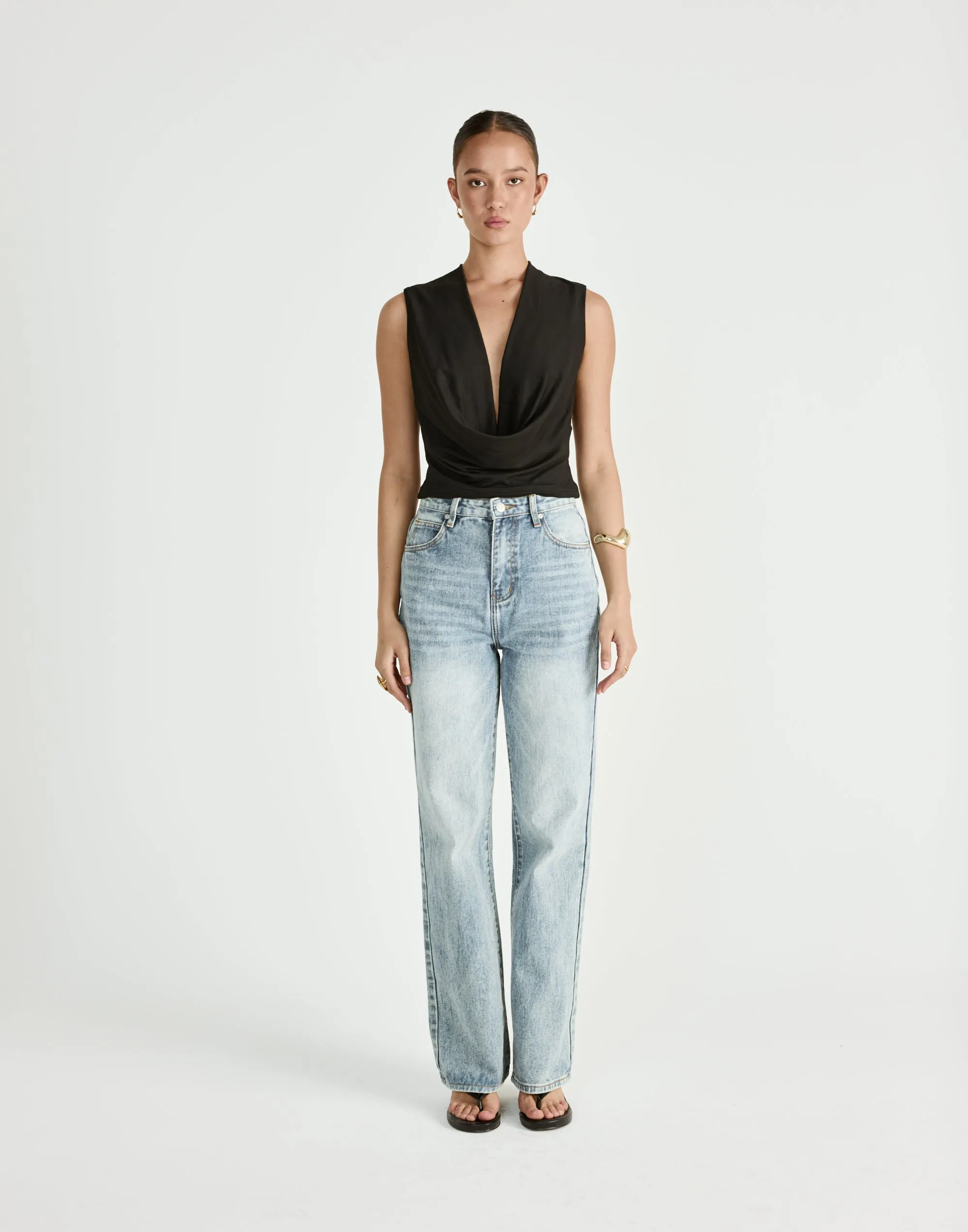 Dimitri Top (Black) sold by Charcoal Clothing