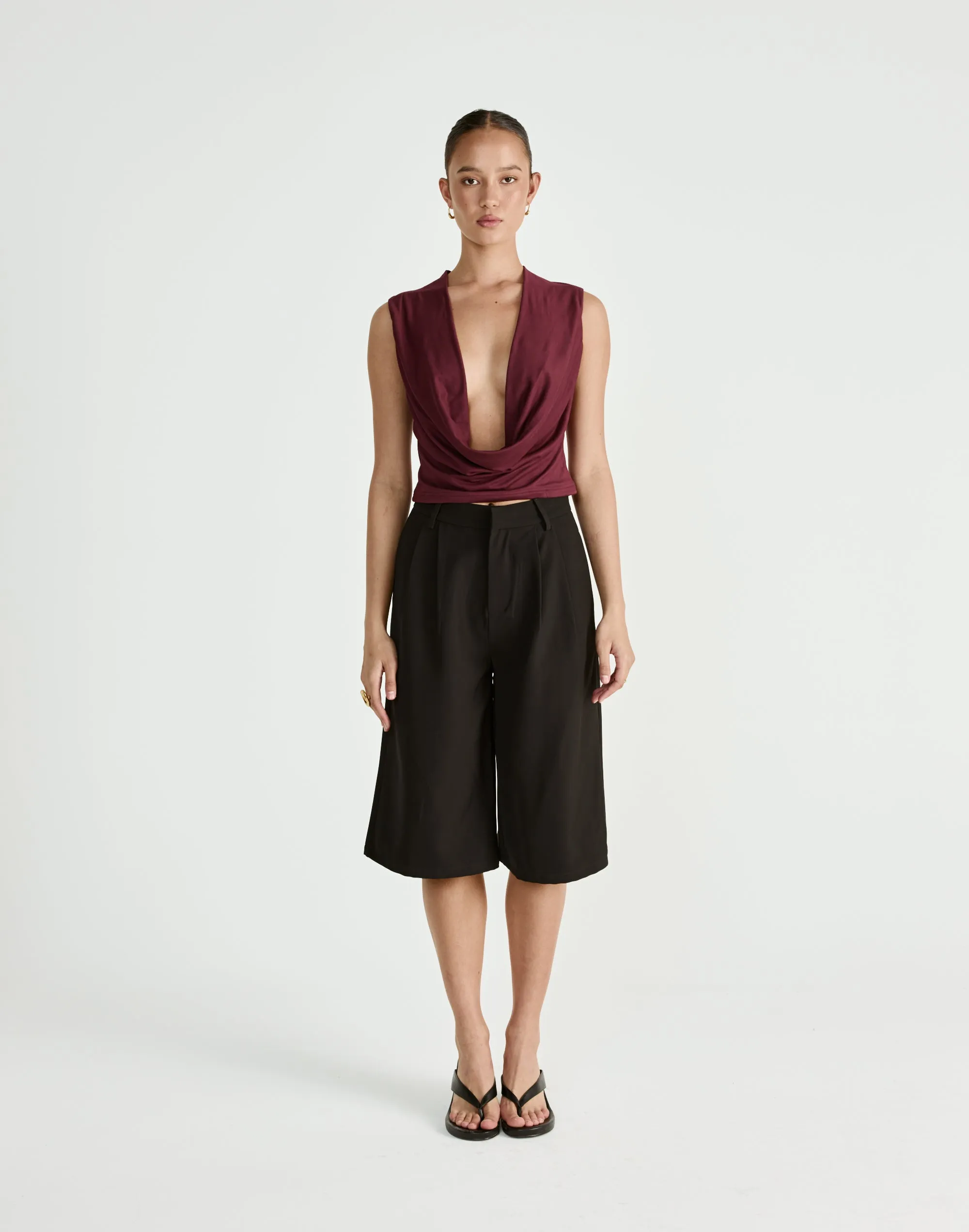 Dimitri Top (Plum) sold by Charcoal Clothing product image thumbnail 4