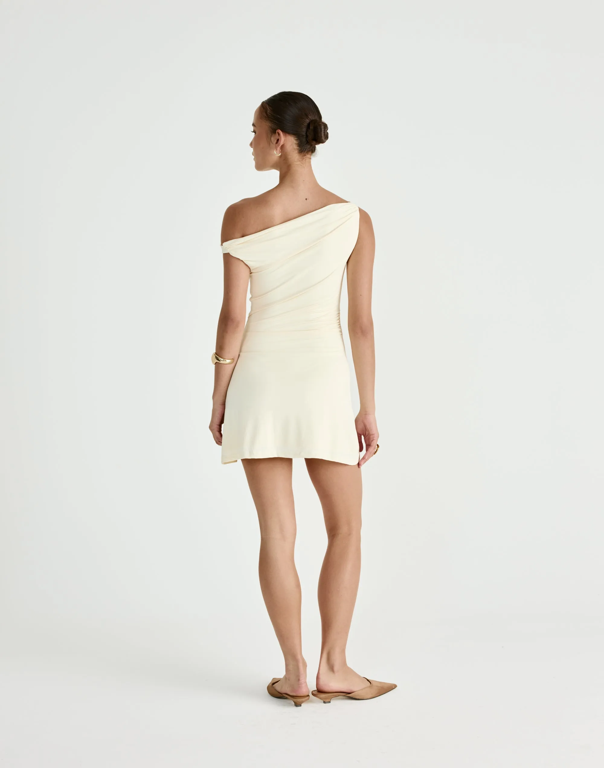 Keegan Mini Dress (Cream) sold by Charcoal Clothing product image thumbnail 2